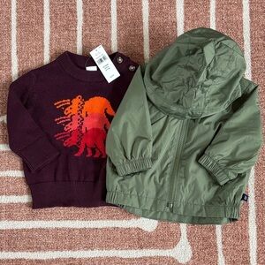 Bundle of 2 3-6 Months GAP Dinosaur Clothing Items